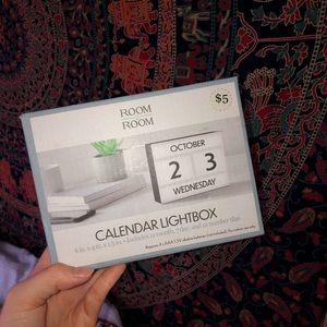 Cute light up calendar